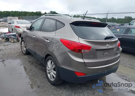 2013 Hyundai Tucson Limited from USA, damaged, VIN KM8JU3AC7DU698698